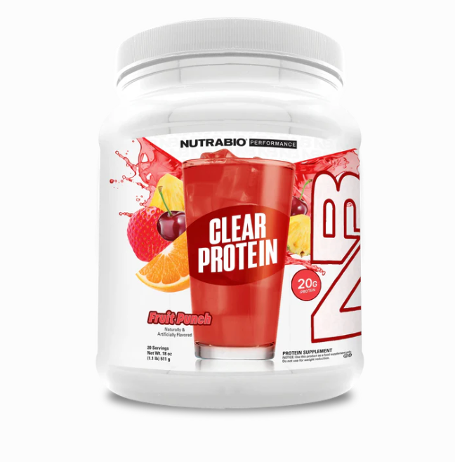 Clear Whey Protein Isolate Powder - NutraBio